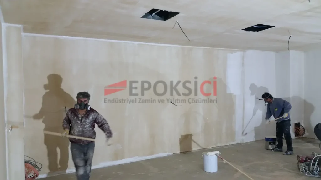 AKKA Teknoloji – farmasötik epoksi duvar kaplaması uygulaması