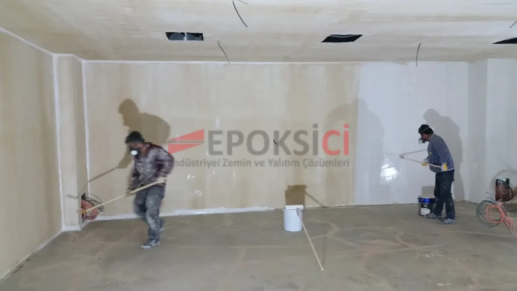 AKKA Teknoloji – temiz oda duvarlarına epoksi uygulaması
