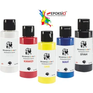 BearPOX Clr Mix 5 Renk 480 ml Set