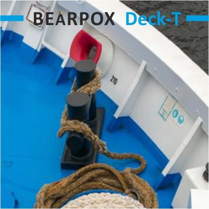 BearPOX Deck T epoksi güverte boyası 20 kg Set Mavi