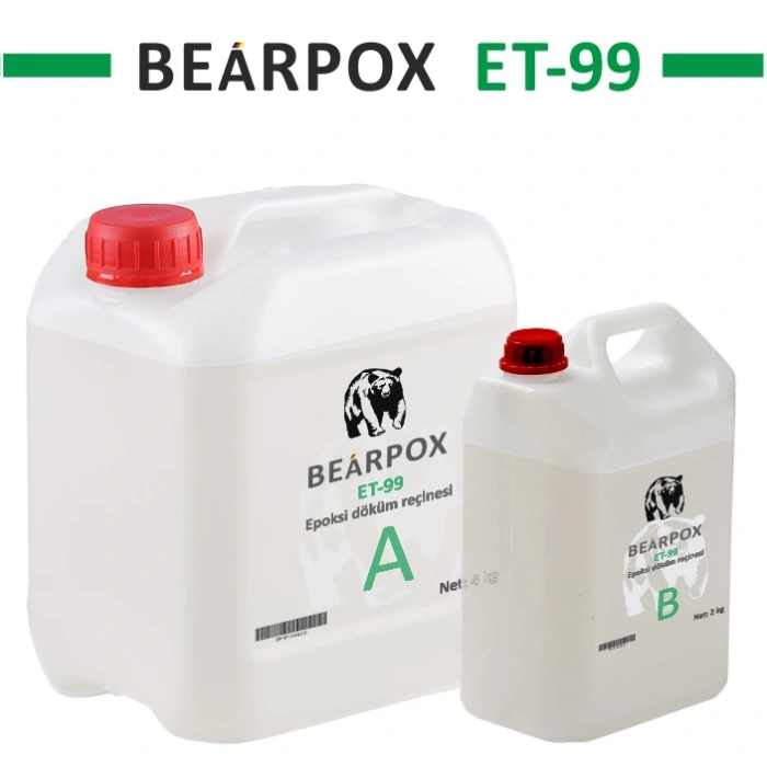BearPOX ET-99 Masa Döküm Reçinesi 6 kg Set
