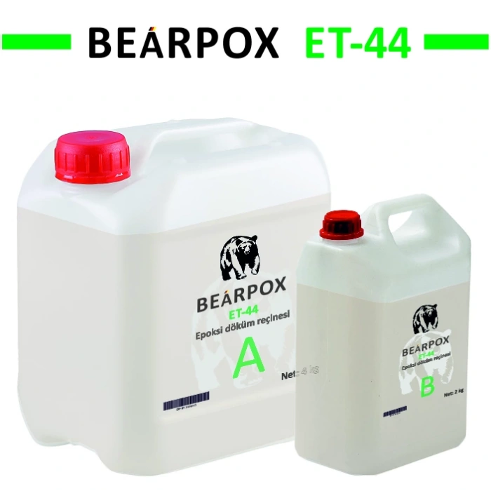 Masa Döküm Reçinesi BearPOX ET-44 6 kg Set